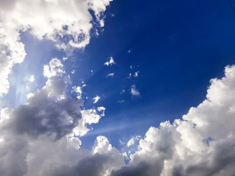 Cloud sky clouds blue daytime free space Stock Photos