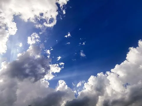 Cloud sky clouds blue daytime free space Stock Photos