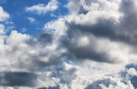 Cloud sky dark big various objects of the summer season in the best of thi... Foto stock