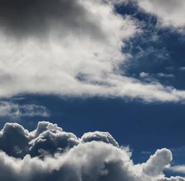 Cloud sky dark big various objects of the summer season in the best of thi... Foto stock