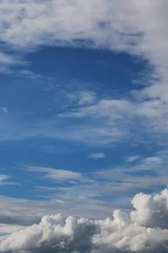 Cloud sky dark big various objects of the summer season in the best of thi... Foto stock