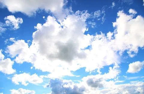 Cloud sky dark big various objects of the summer season in the best of thi... Foto stock