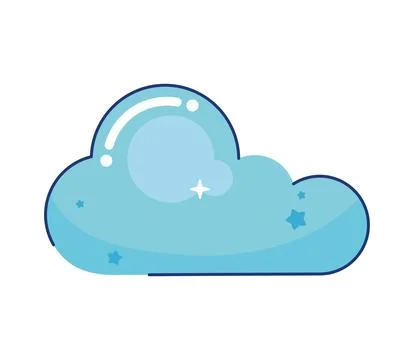 Cloud sky floating Illustration