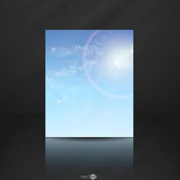 Cloud, Sky Painted Background Cloud, Sky Painted Background. Vector Illust... Fotos de archivo