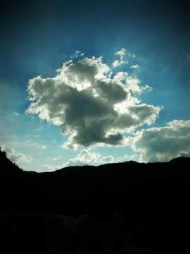 Cloud in the sky Stock Photos