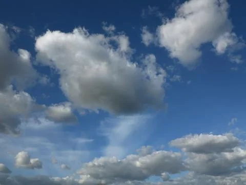 Cloud on the sky Stock Photos