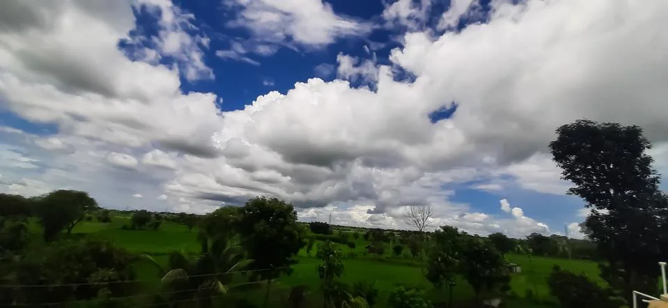 Cloud on the sky Stock Photos