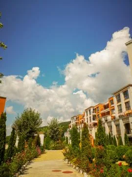 Cloud sky Plant Architecture built structure building exterior Nature no people Foto stock
