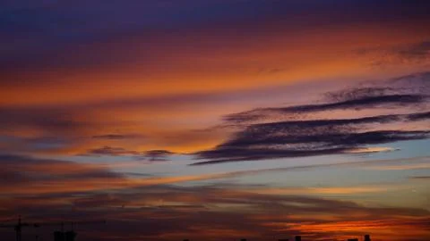 Cloud, sky in  the spring 4 Stock Photos