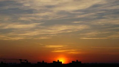Cloud, sky in  the spring 7 Stock Photos