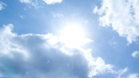 Cloud sky time lapse 4K resolution video Stock Footage 92194081