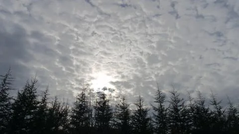 Cloud sky wallpaper background Stock Photos