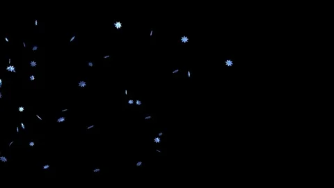 A cloud of small blue stars. 動画素材 88389463