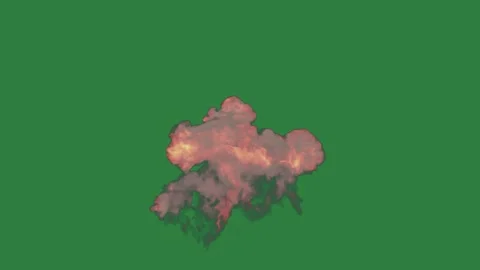 Cloud on smoke coming out of it black spot floating in the air isolated on Видео 336954295
