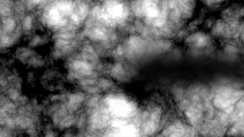 Cloud smoke seamless loop Animation video with black background Stock Footage 245191244