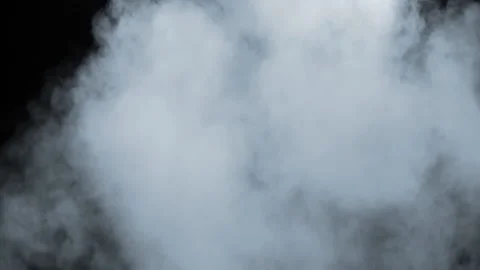 cloud of smoke Sprinkle dust on black ba... | Stock Video | Pond5