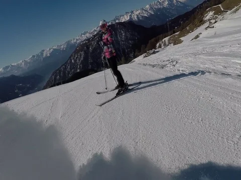 Cloud of snow Video stock 81665673