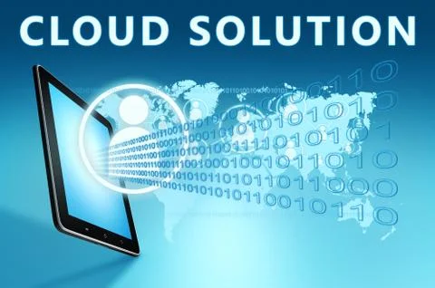 Cloud Solution イラスト素材