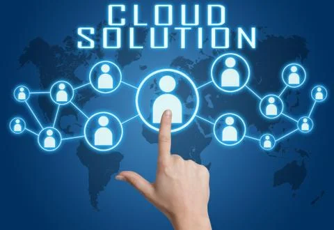 Cloud Solution イラスト素材