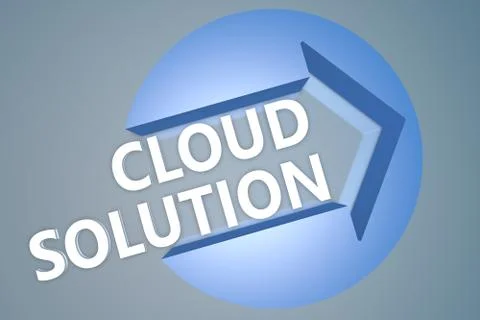 Cloud Solution イラスト素材