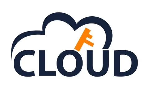 Cloud Solution Logo Design Template Vector Stockillustratie