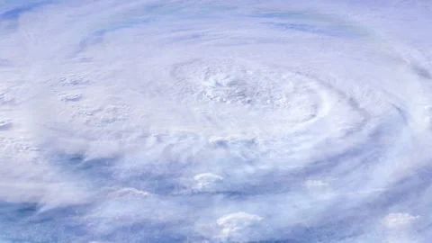 Cloud Spiral Rotation Cotton White 4K Loop Stock Footage 303291127