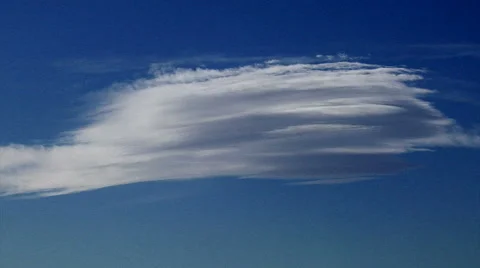 Cloud Standing Still Stock Footage 54758543