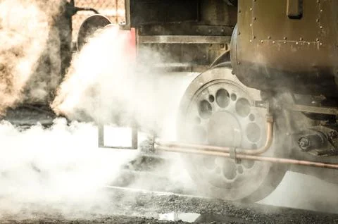 Cloud of steam Stock Photos