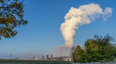 Cloud of steam Stock Photos