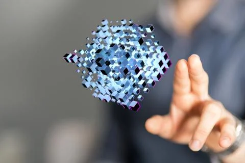 A Cloud storage and Computing concept. 스톡 사진