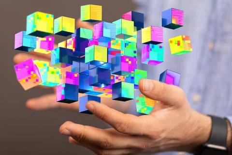 A Cloud storage and Computing concept. 스톡 사진