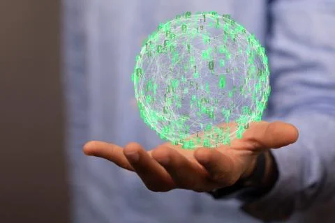 A Cloud storage and Computing concept. Stock Photos