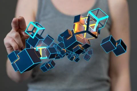 A Cloud storage and Computing concept. 스톡 사진