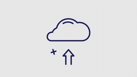 Cloud storage animated 库存影片 332589646