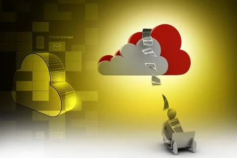 Cloud storage concept Cloud storage concept Copyright: xZoonar.com/brijith... Stock Photos