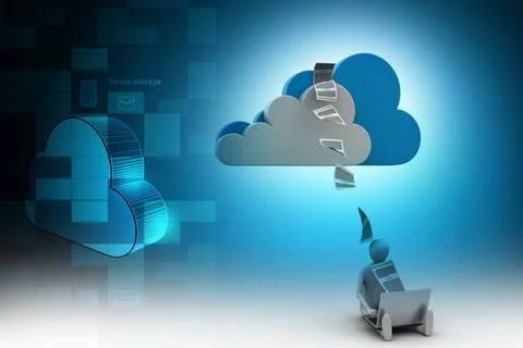 Cloud storage concept Cloud storage concept Copyright: xZoonar.com/brijith... Stock Photos