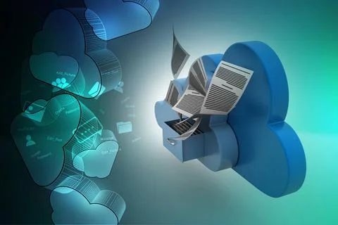 Cloud storage concept Cloud storage concept Copyright: xZoonar.com/brijith... Stock Photos