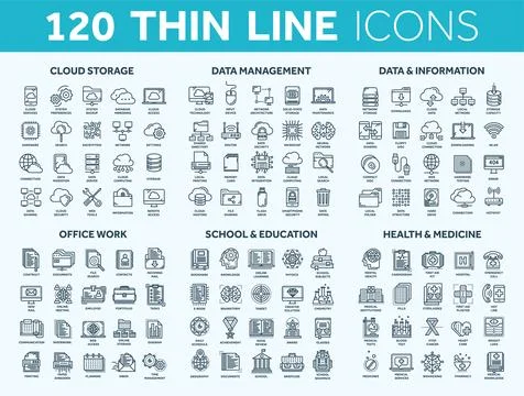 Cloud storage. Data management. Computing. Information. Internet connection イラスト素材