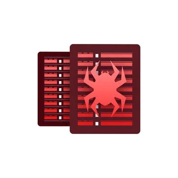 Cloud storage. Data storage. Shield Data Center Protection, Internet Security Stock Illustration