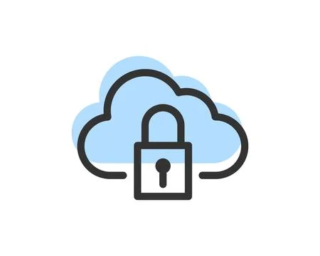 Cloud Storage Data Transfer Vector Icon. Computing Service And Network Relate Stock Illustration