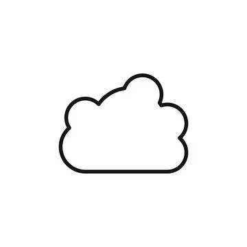 Cloud Storage Icon Perfect for Data Backup Illustration