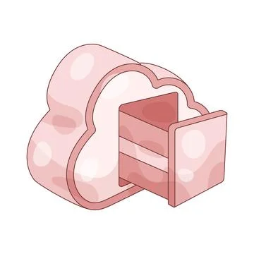 Cloud storage Stock Illustration