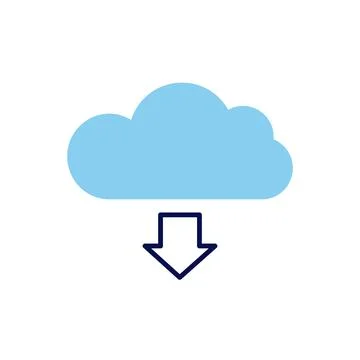 Cloud Storage related vector icon Stock Illustration