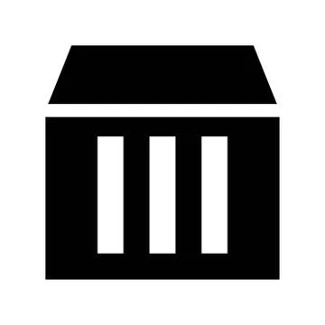 Cloud storage server icon or logo illustrator Stock Illustration