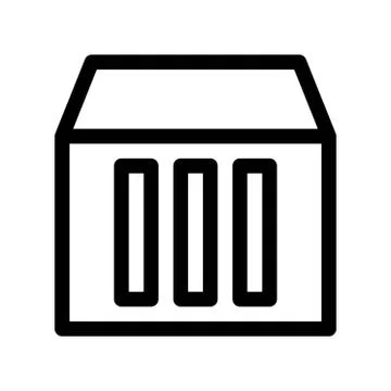 Cloud storage server icon or logo illustrator Stock Illustration