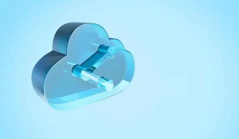 Cloud storage technology concept Stock Photos