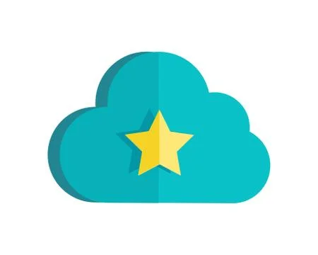 Cloud Storage Web Button Isolated. Ready Sign Illustrazione stock