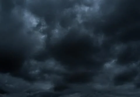 Cloud storm sky dark halloween background rain lightning thunder stoumy Stock Photos
