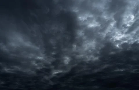 Cloud storm sky dark halloween background rain lightning Stock Photos