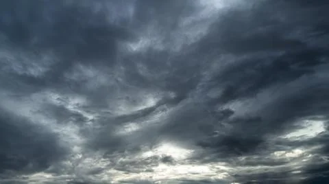 Cloud Storm Sky Dark Rain Lightning Thunder Stoumy Typhoon Nature Light Stock Photos